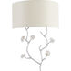Canada 1 Light 6 inch Silver Wall Sconce Wall Light