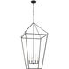 Marie Flanigan Malloy LED 23.75 inch Aged Iron Open Frame Forged Lantern Ceiling Light