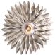 Broche Wall Sconce Wall Light in Antique Silver
