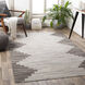 Zander 120 X 96 inch Silver Gray Rug in 8 x 10, Rectangle