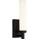 Coles LED 4.5 inch Midnight Black Vanity Light Wall Light