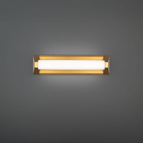 Swale Indoor Wall Lighting in 4000K, Aged Brass