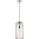 Alverton 1 Light 8 inch Polished Nickel Pendant Ceiling Light