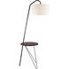 Rutherford 66 inch 100.00 watt Black Floor Lamp Portable Light