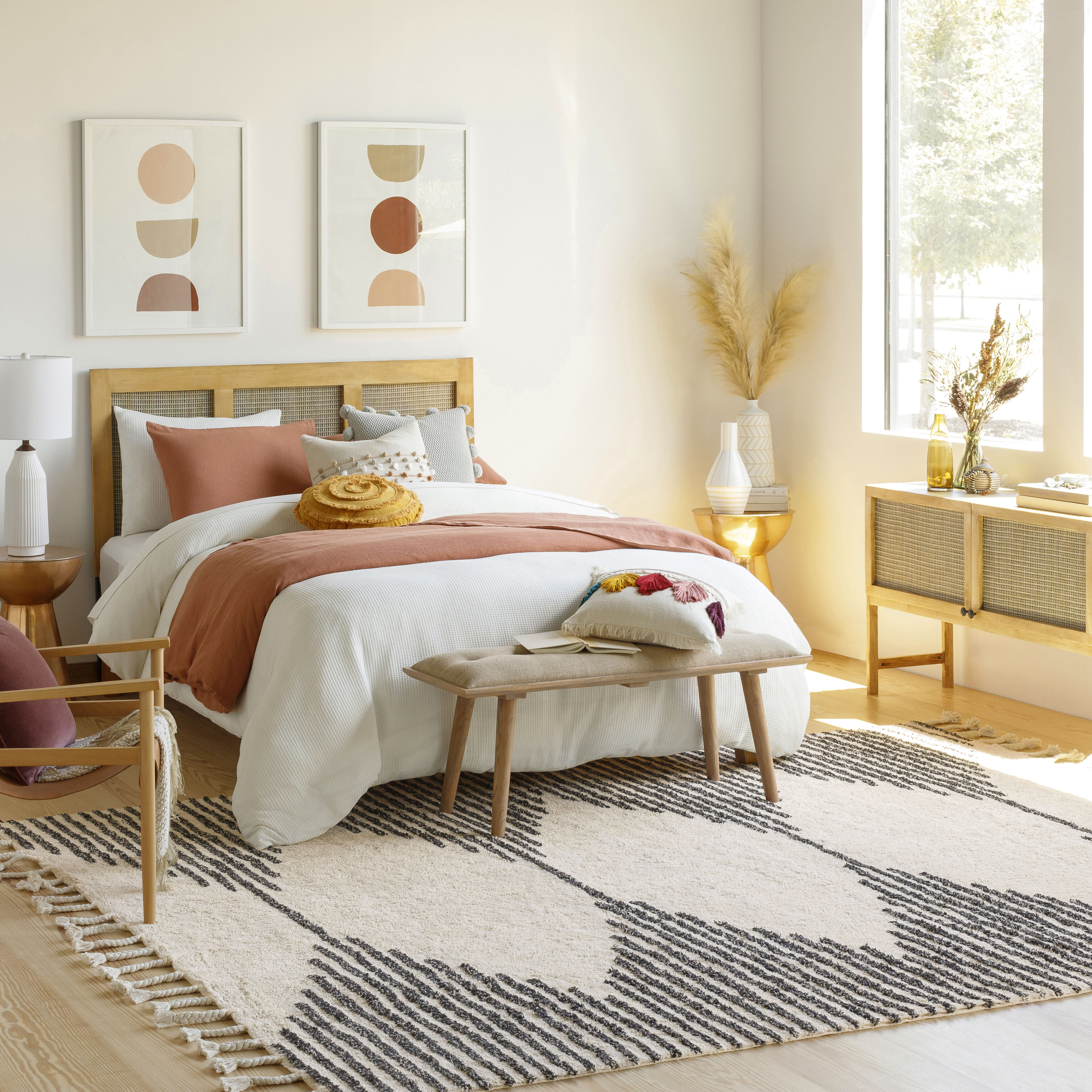 Khemisset 120 X 96 inch Light Grey Rug in 8 x 10, Rectangle