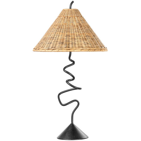 Alaric 25.75 inch 8.00 watt Forged Iron Table Lamp Portable Light