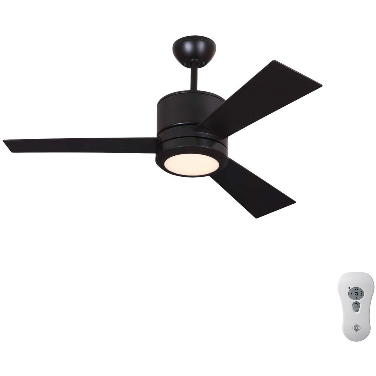 Vision 42 42 inch Oil Rubbed Bronze with Roman Bronze Blades Ceiling Fan