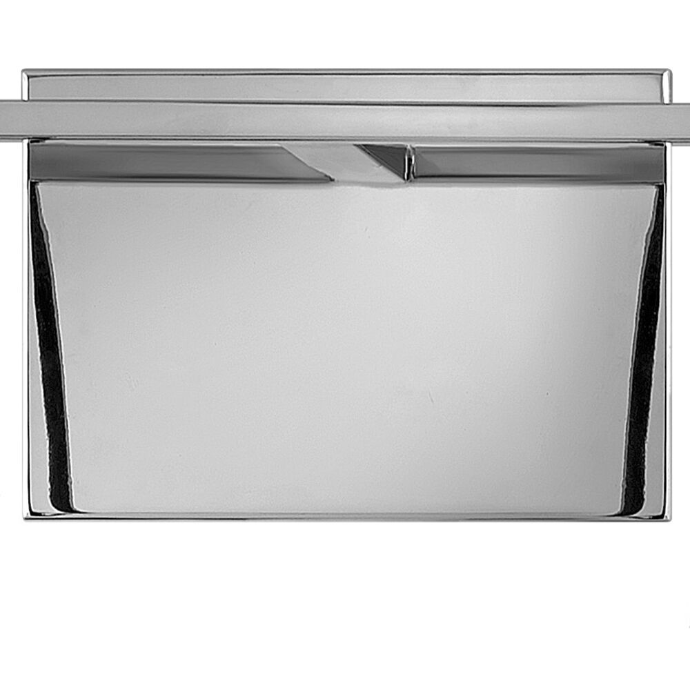 Filmore 2 Light 16 inch Chrome with Satin Black Vanity Light Wall Light