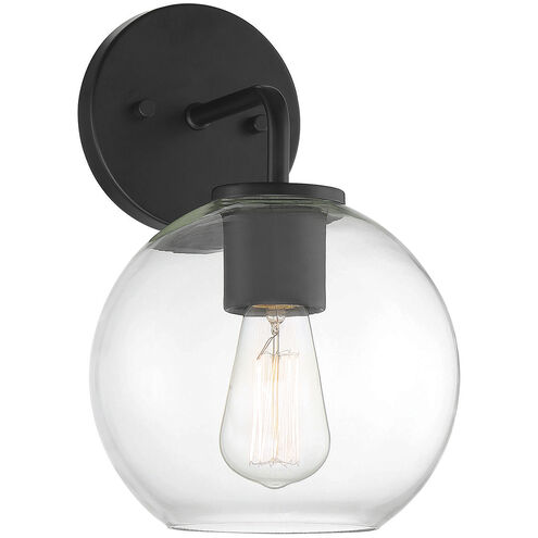 Farmhouse Outdoor Wall Lantern in Black