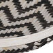 Organic Black/White Wash Tray, Set of 3