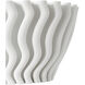 Ripple 10.25 X 6.25 inch Vase