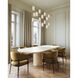 Escenia 7 Light 58 inch Silver Multi-Drop Pendant Ceiling Light