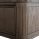 Andrea 33.25 X 28.25 inch Satin Oak and Antique Bronze Nightstand