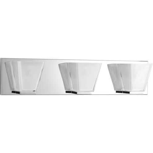 Streaming 3 Light 22 inch Polished Chrome Bath Vanity Wall Light
