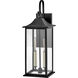 Nolan 2 Light 21.5 inch Black Outdoor Wall Mount