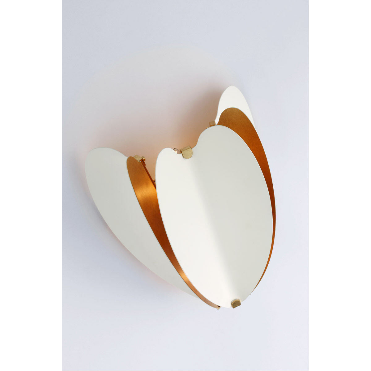 kate spade new york Danes Sconce Wall Light in White with Gild, Small