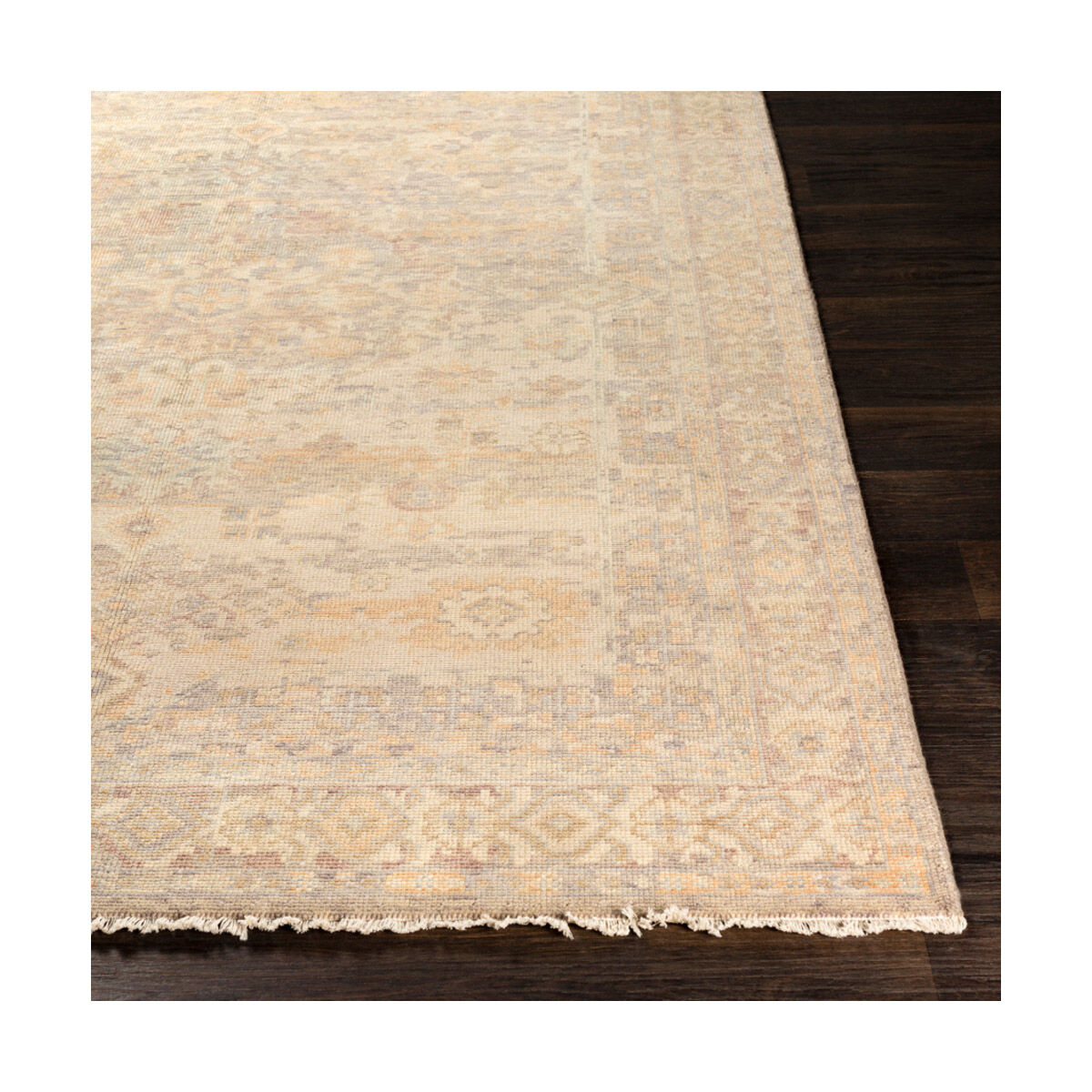 Nero 36 X 24 inch Khaki/Taupe/Wheat/Tan/Mauve Rugs, Rectangle
