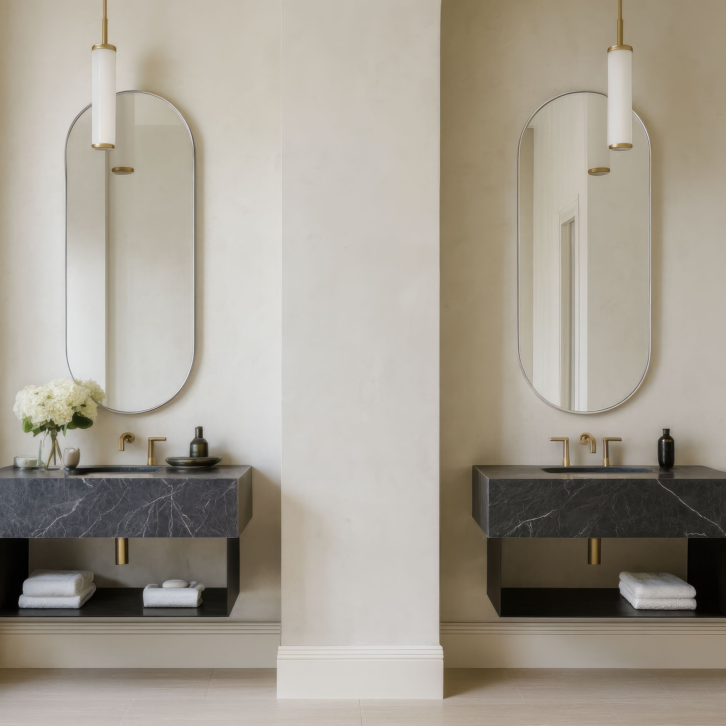 Capsule 60 X 24 inch Chrome Wall Mirror in Painted Chrome