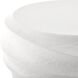 Winded 36 X 16 inch White Concrete Outdoor Coffee Table