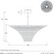 Lulu 4 Light 29 inch Bronze and Organic Frosted Chandelier Ceiling Light