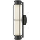 Saylor LED 17 inch Black Bath Light Wall Light, Vertical
