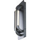 Paton LED 16 inch Matte Black Outdoor Wall Light
