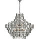 Galahad 12 Light 43 inch Bronze Chandelier Ceiling Light, Large