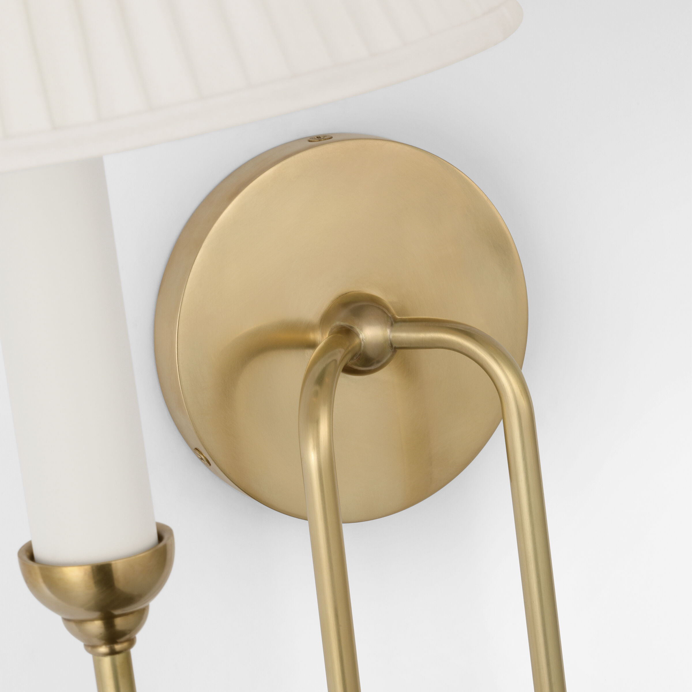 Amber Lewis Ingela LED 19.5 inch Hand-Rubbed Antique Brass Double Sconce Wall Light