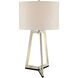Pax 31 inch 150.00 watt Brushed Nickel Table Lamp Portable Light