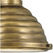 Keating 1 Light 14.25 inch Heritage Brass Indoor Pendant Ceiling Light