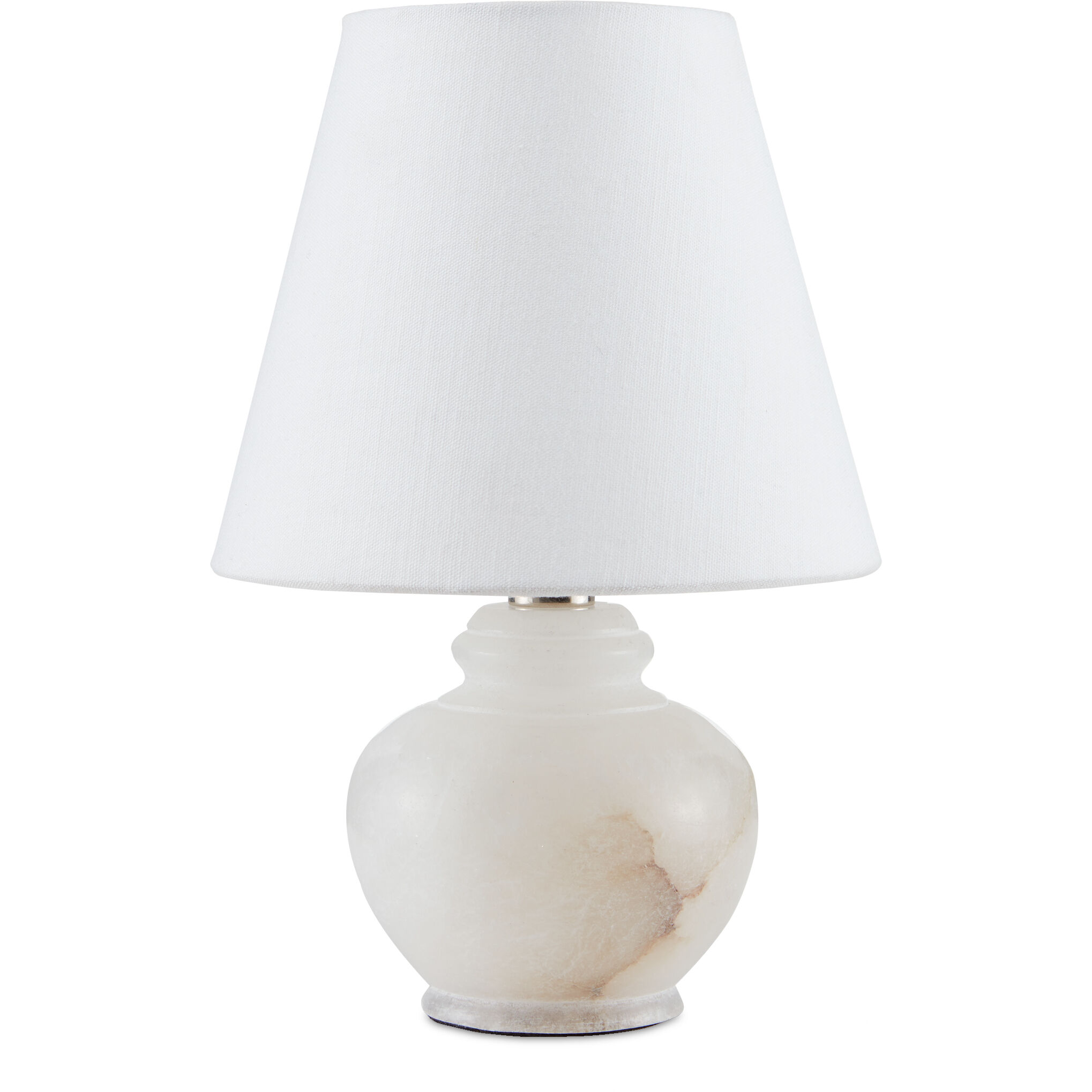 Piccolo 9 inch 60 watt Natural/Alabaster Mini Table Lamp Portable Light
