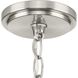 Gilliam 9 Light 35.5 inch Brushed Nickel Chandelier Ceiling Light