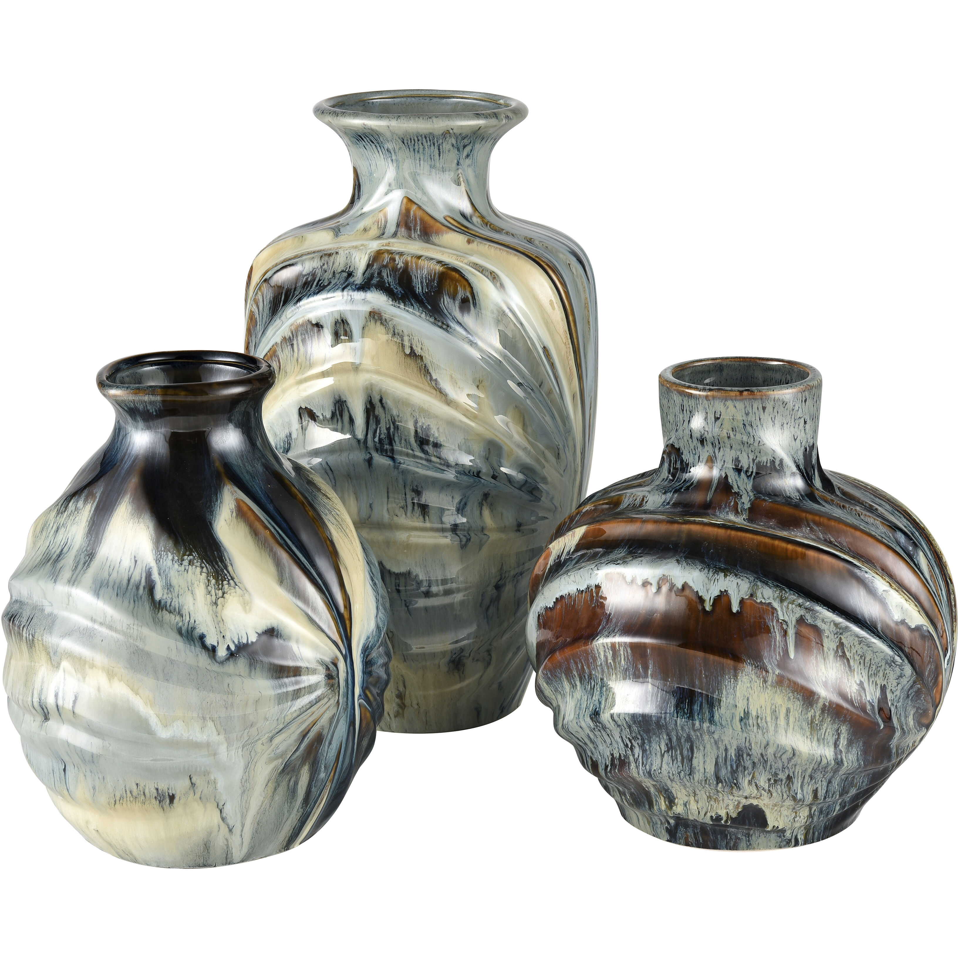 Kelly 11 X 8.75 inch Vase