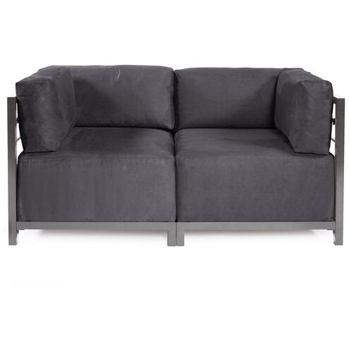 Axis Gray Sectional, 2 Piece, The Regency Collection