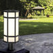 Monte 1 Light 20 inch Satin Black Outdoor LED Post Light