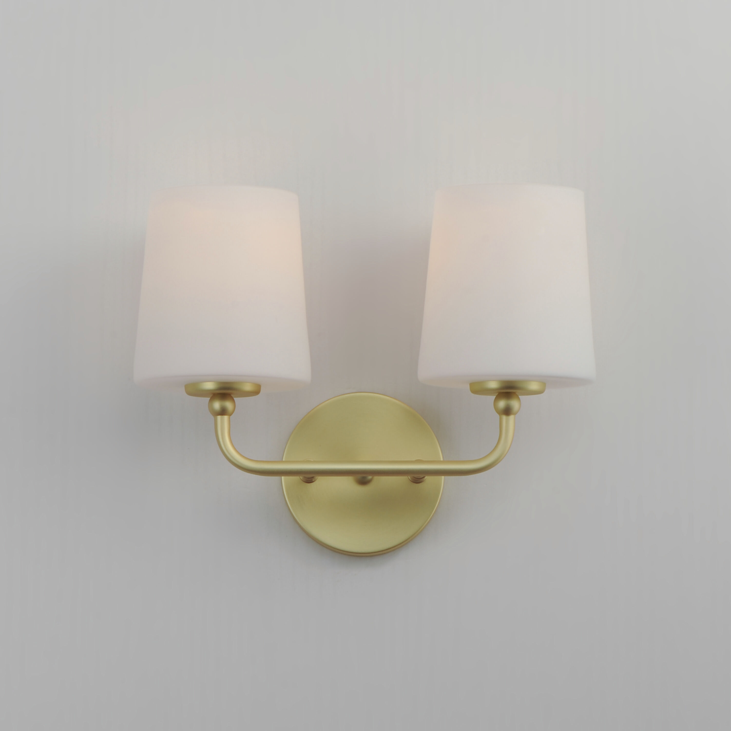Bristol 2 Light 13 inch Satin Brass Wall Sconce Wall Light