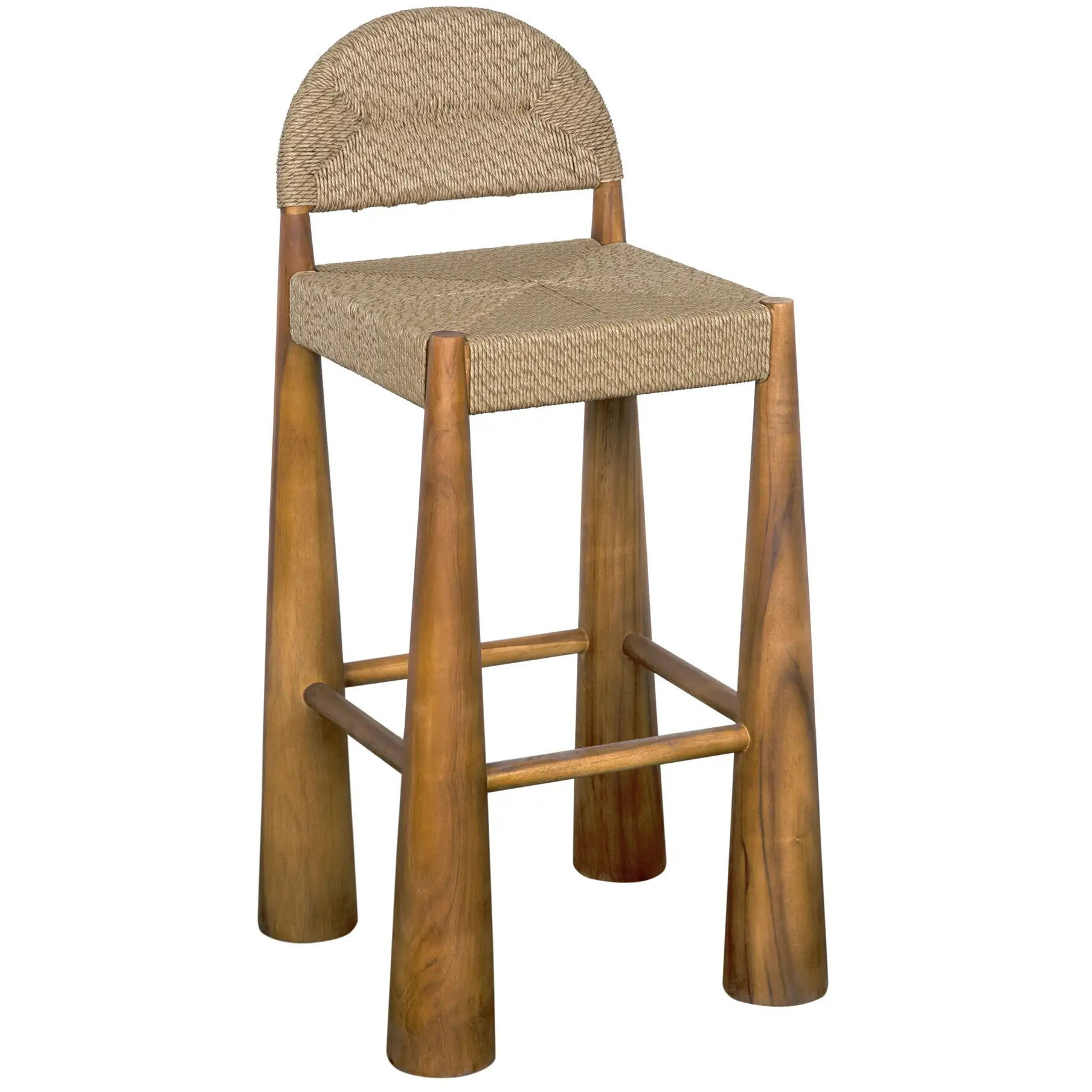Laredo 41 inch Clear Coat Flat Bar Stool