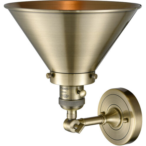 Franklin Restoration Briarcliff LED 10 inch Antique Brass Sconce Wall Light, Franklin Restoration