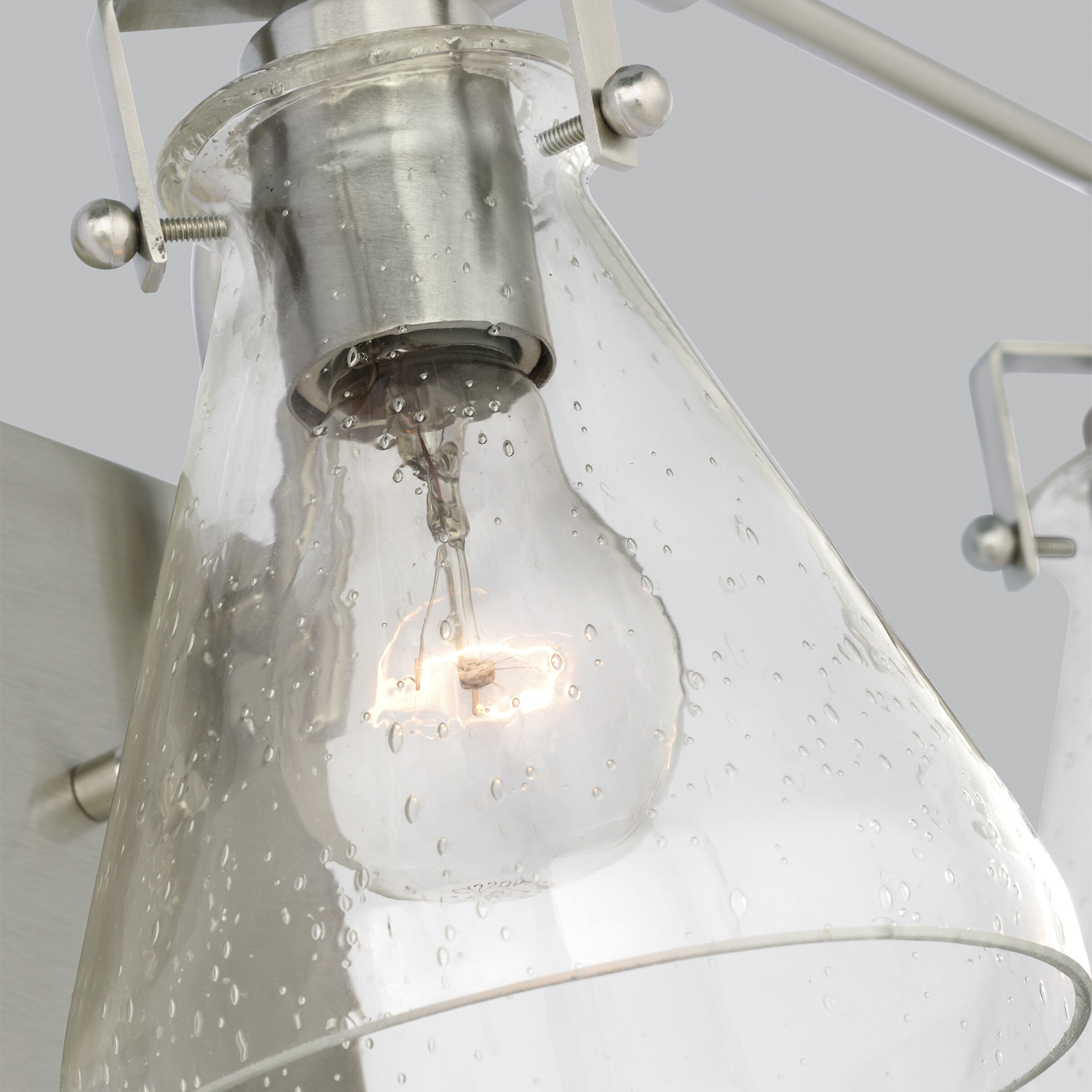 Jaden Bath Vanity Wall Sconce Wall Light in Brushed Nickel