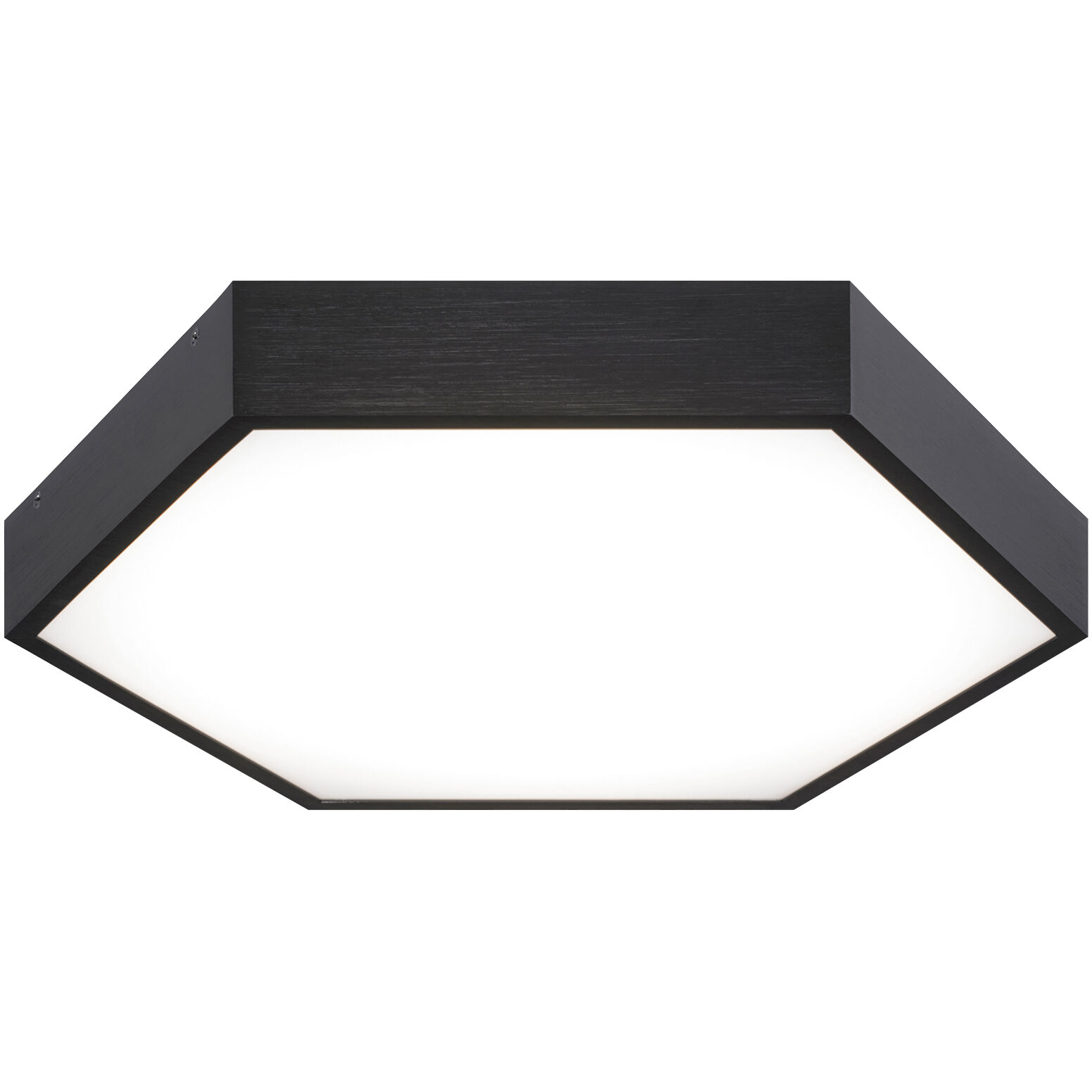 Hexol LED 16 inch Oxidized Black Flush Mount Ceiling Light