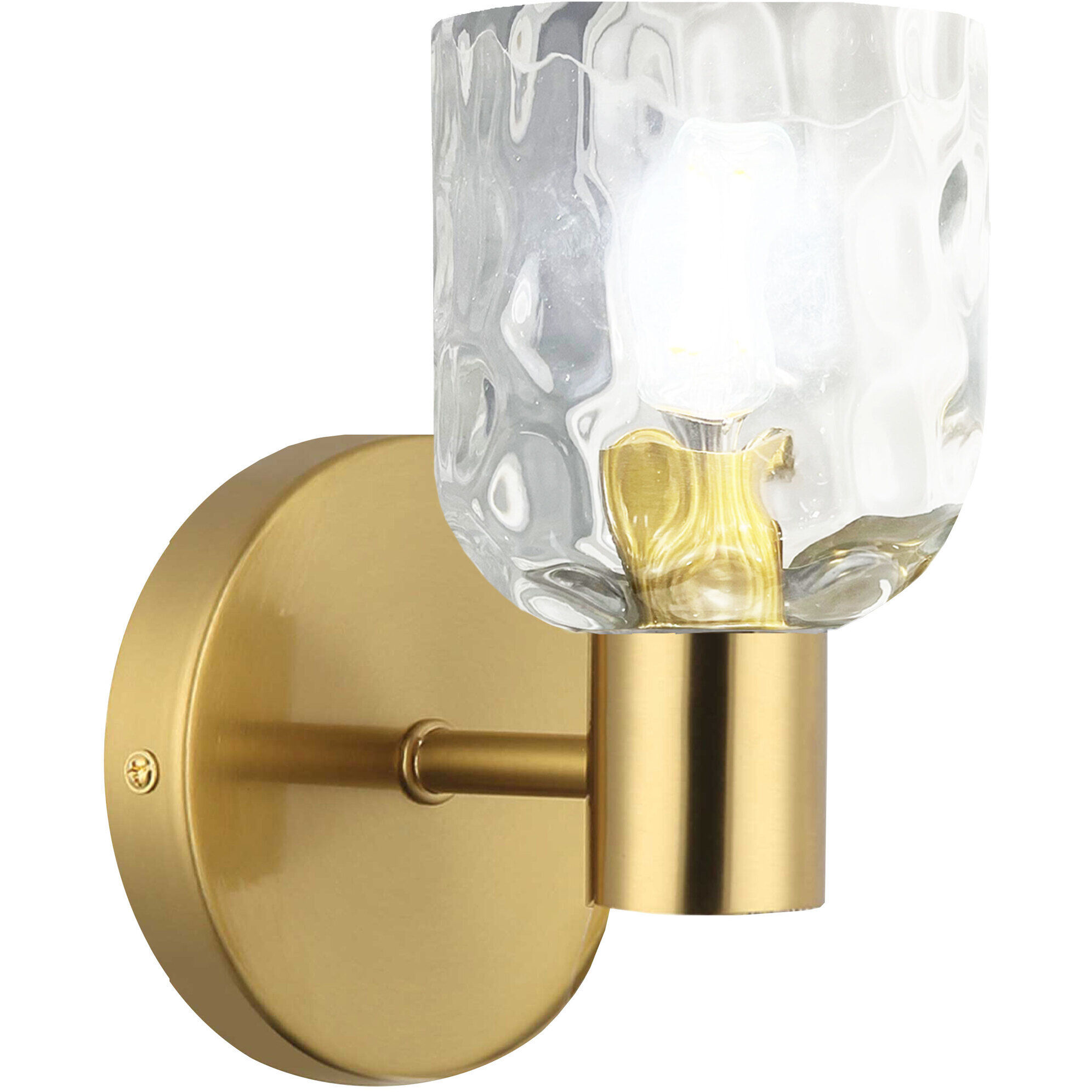 Vallora 1 Light 5.75 inch Aged Brass Vanity Light Wall Light