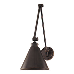 Exeter 1 Light Old Bronze Wall Sconce Wall Light