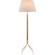 Circus 67 inch 150.00 watt Natural/Brushed Brass Floor Lamp Portable Light