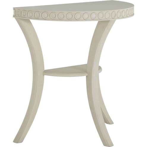 Linda 32 X 17 inch White & Ivory Console Table