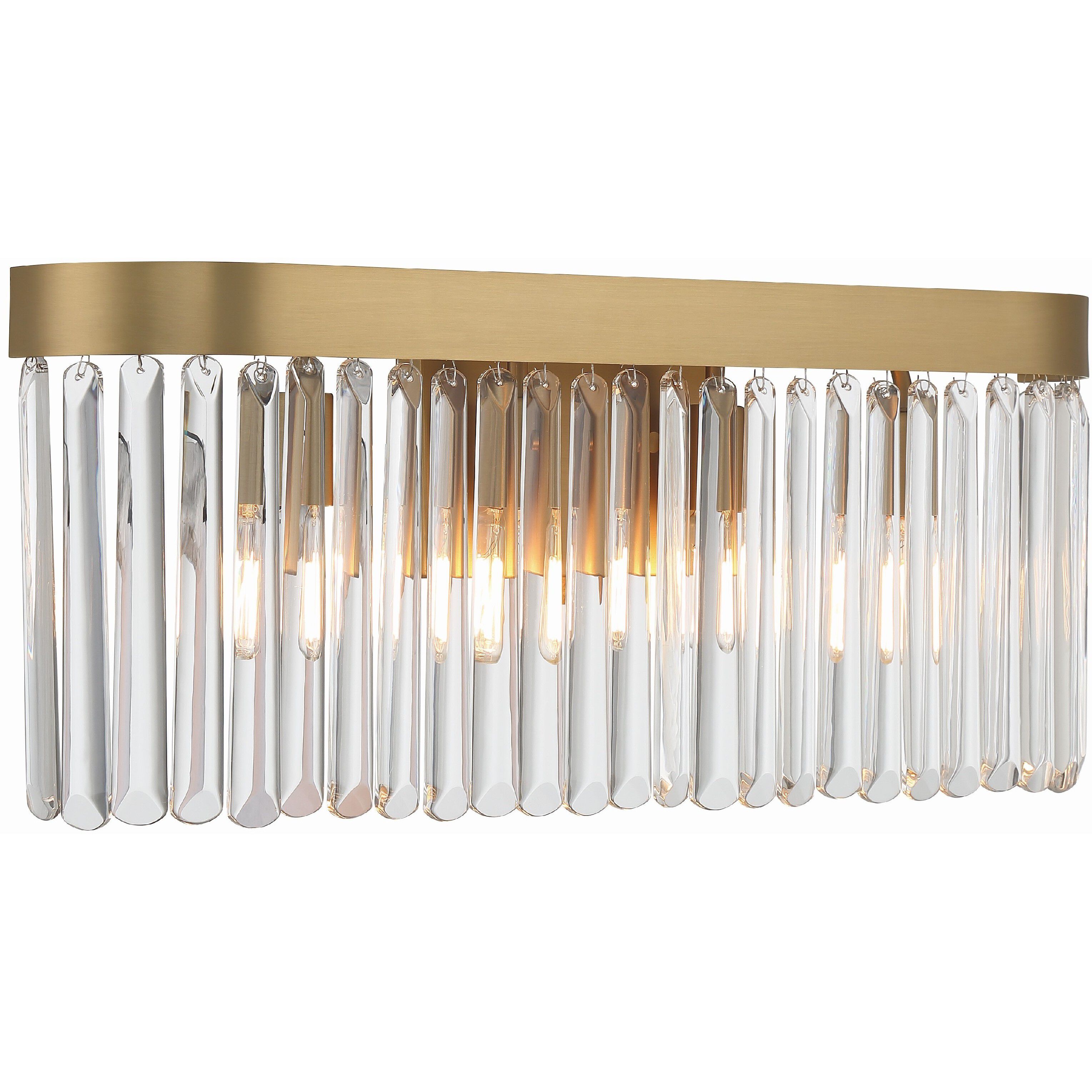 Emory Bath Vanity Light Wall Light in Modern Gold