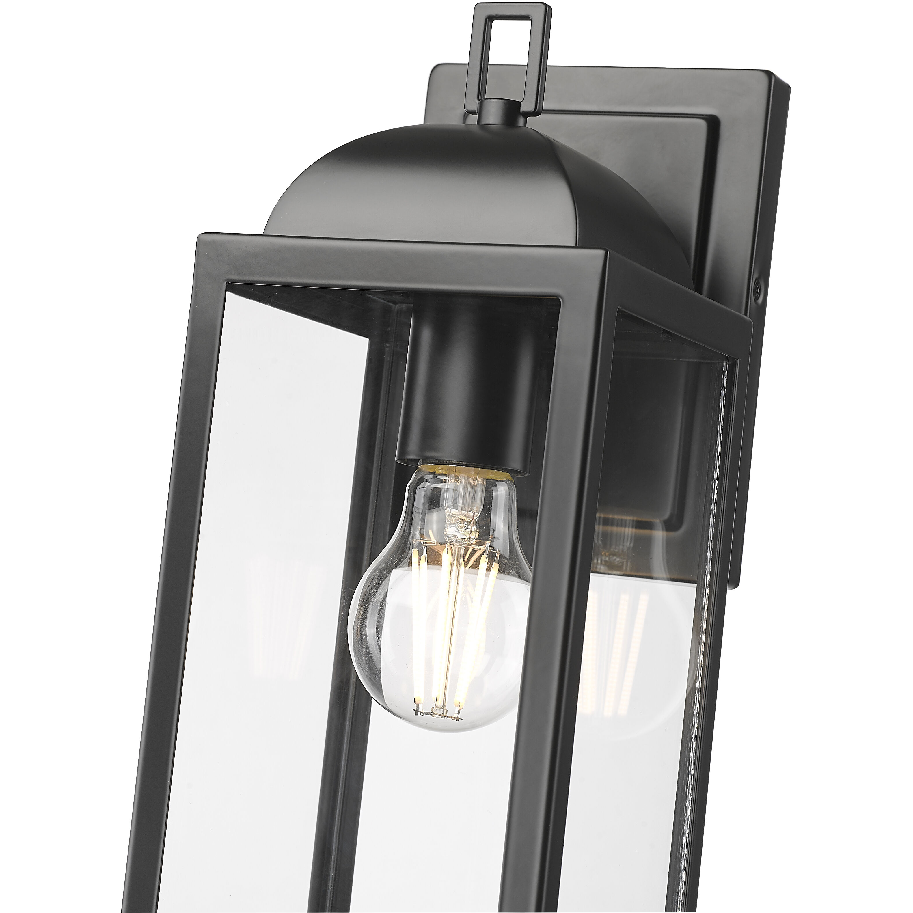 Beaufort 1 Light 12.75 inch Powder Coated Black Outdoor Wall Sconce
