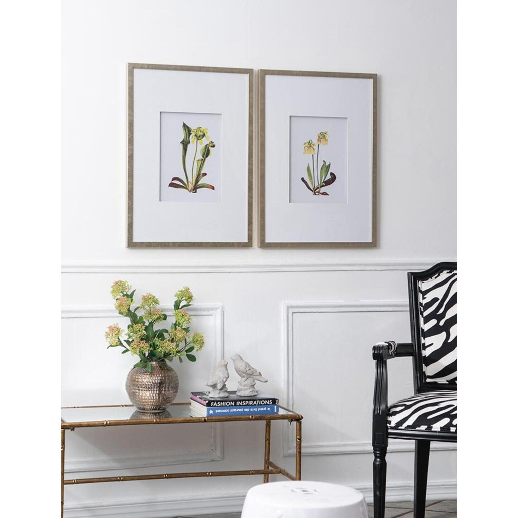 Botanical Multi Color Wall Art, Set of 4