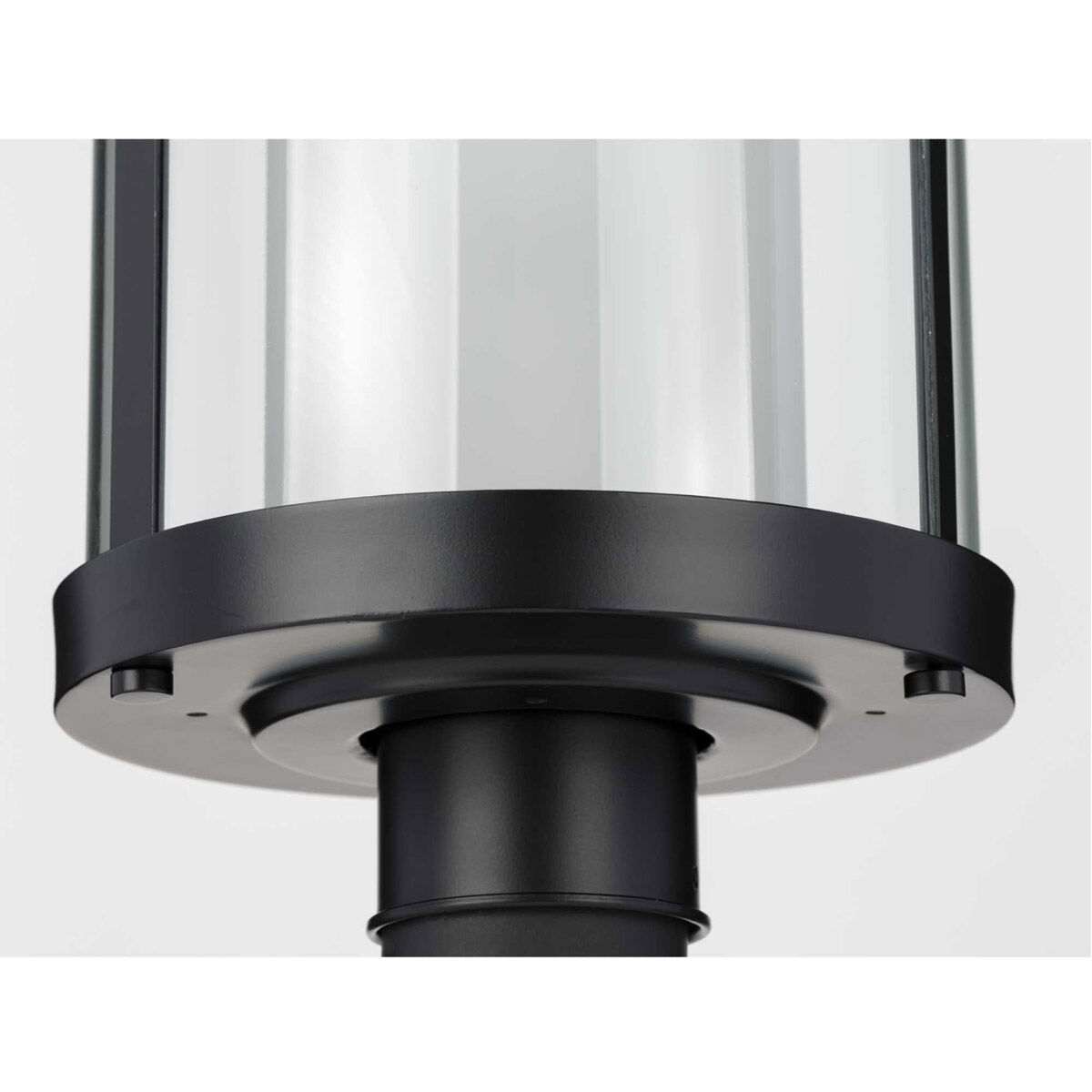 Irondale 1 Light 21 inch Matte Black Outdoor Post Lantern