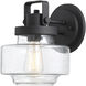 Rosecrans 1 Light 10 inch Coal Outdoor Wall Mount, Great Outdoors