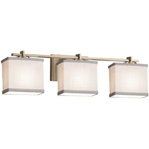 Textile LED 25.75 inch Brushed Brass Bath Bar Wall Light